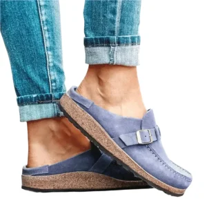 Dames Mules Retro Comfortabel Suède