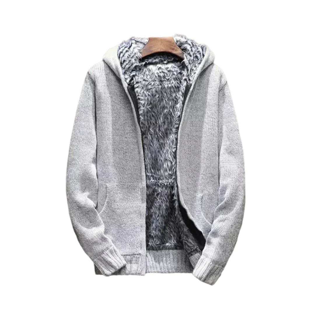 Heren Hoodie Ultra Zacht Katoen met Warm Fleece Voering - Afbeelding 2