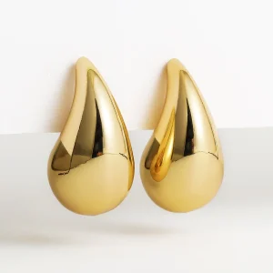 Dames Chunky Teardrop Oorbellen