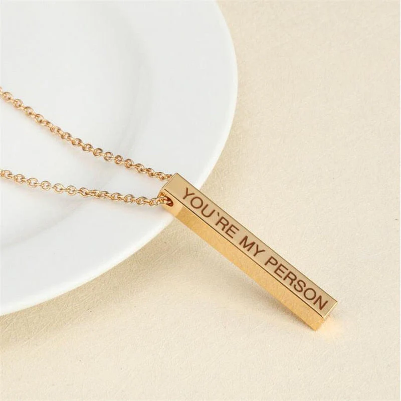 Gegraveerde Ketting - Afbeelding 2
